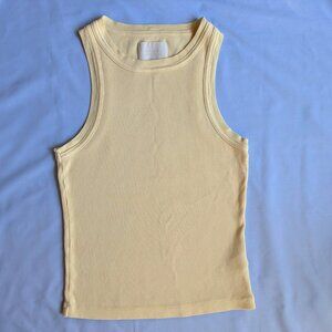 Citizens of Humanity - Isabel Rib Tank in Yellow Size M